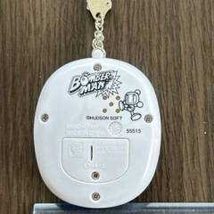 ボンバーマン ミニゲーム機 ホワイトの画像