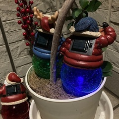 クリスマス飾りイルミネーションの画像