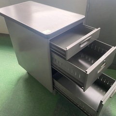 事務机　　追加棚　の画像