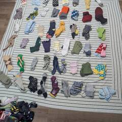 男性用ソックス　約80足まとめてお譲りします
