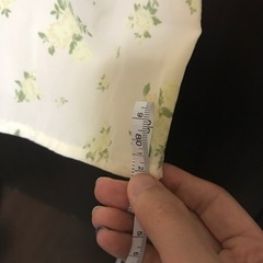 花柄ワイドパンツ 約82cm丈の画像