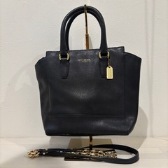COACH コーチ バッグ ブラック ショルダー付き