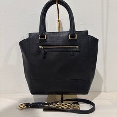 COACH コーチ バッグ ブラック ショルダー付きの画像