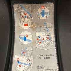 【中古】チャイルドシート シートベルト固定タイプの画像