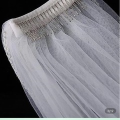 結婚式ベールの画像