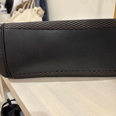 COACH コーチ トートバッグ 肩掛け ショルダー ダークブラウン の画像