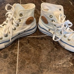 ◆超美品 コンバース オールスター ハイカット デニム パッチワーク◆ CONVERSE スニーカーの画像