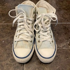 ◆超美品 コンバース オールスター ハイカット デニム パッチワーク◆ CONVERSE スニーカーの画像
