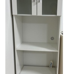 ニトリ　棚　白