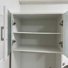 ニトリ　棚　白の画像