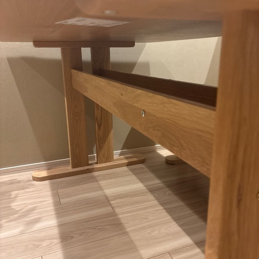 美品　LOWYA ダイニングテーブル  140cm 北欧 ネイビー 4人掛け