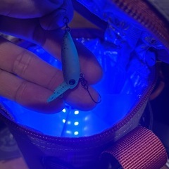 エギやトラウトにUVライト蓄光ＢＯＸ
　の画像