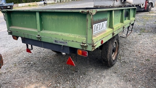 デリカ 運搬車 DK10A最大積載量2000kg 牽引トラクタートレーラー