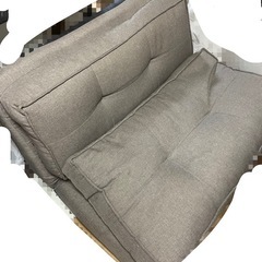 ホームコーディ ローソファベッド グレー