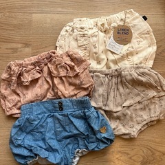 ※新品あり！　70-80cm ボトムス4点セット