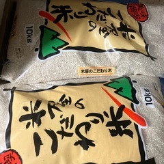 お米　10キロ✖️2