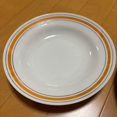 ガレージセール 5.パスタ皿2枚セット　直径約21cm