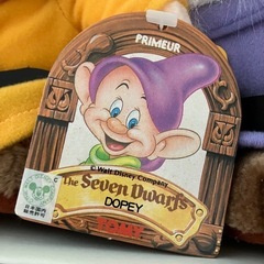 【新品】ディズニー7人の小人　ぬいぐるみセットの画像