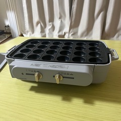 コイズミ　ホットプレート　鍋、たこ焼き器付の画像