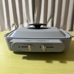 コイズミ　ホットプレート　鍋、たこ焼き器付