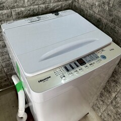 大阪送料無料★3か月保障付き★洗濯機★ハイセンス★4.5㎏★20...
