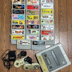 スーパーファミコン　ソフトセット　本体