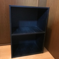 カラーボックス　2段