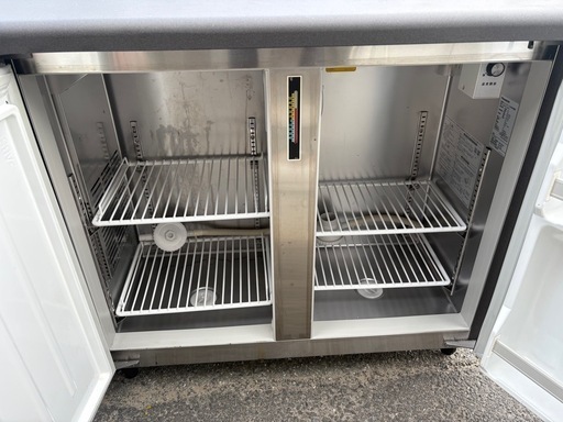 ■中古品 パナソニック 台下冷凍冷蔵庫 SUR-UT1241C 2021年 1200ｘ450ｘ800ｍｍ コールドテーブル 動作問題な