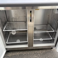 ■中古品 パナソニック 台下冷凍冷蔵庫 SUR-UT1241C 2021年 1200ｘ450ｘ800ｍｍ コールドテーブル 動作問題なし■の画像