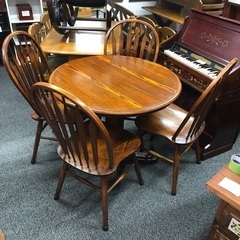 ダイニング5点 SHIN-LEE IDC大塚家具 ボーバックチェア 