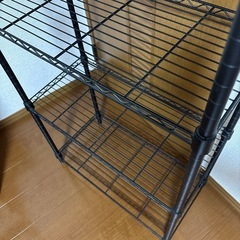 4段　スチールラック　棚部品1枚付きの画像