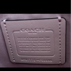 【極美品】COACH ピンクのトートバッグの画像