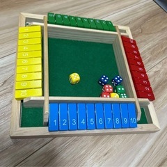 シャット ザ ボックス 4人ゲーム 海外ゲーム ファミリーゲーム 卓上ゲームの画像