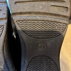 子供用黒靴　18センチの画像