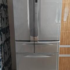 東芝 6ドア冷蔵庫 450L プッシュオープンドア