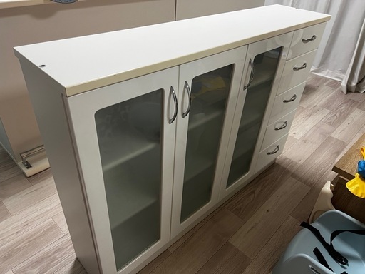 ニトリ　イゼル　カウンター下収納　幅120