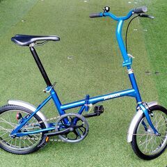 16インチおりたたみ自転車　モバイリー　FDB16　青色　レスト...
