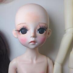 球体関節人形　bjd 海外製　ドール　3体セット　ウィッグ、靴下、靴1つ付の画像