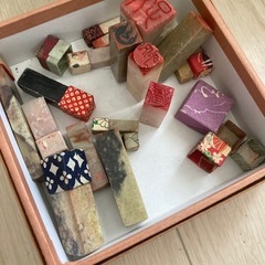 落款印　印章　印鑑　印字有り