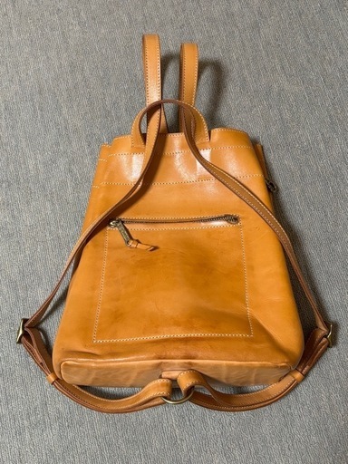 BREE リュック お値下げ ブリー ヌメ革 リュック 値下げ】BREE ヌメ革