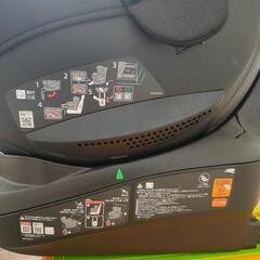 エールベベ　クルット3i グランス　ISOFIX　サンシェード＆クッション＆保護マット付き　チャイルドシートの画像