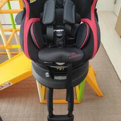 エールベベ　クルット3i グランス　ISOFIX　サンシェード＆クッション＆保護マット付き　チャイルドシートの画像