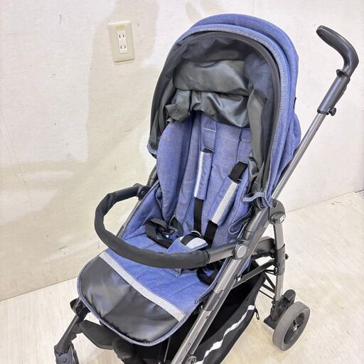 H 23894  ベビーカー リクライニング付 PEG PEREGO 2018年製  ◆大阪市内・東大阪市他 6,000円以上ご購入で