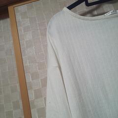 COLZAオフホワイトトップス七分袖の画像