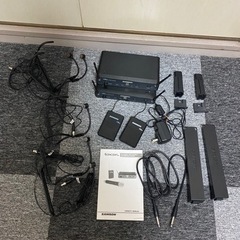 サムソン SAMSON Concert 88 （ワイヤレス/ヘッドセットマイク）複数セット＋ヘッドセットマイク多数の画像