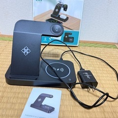 新品未使用ワイヤレス充電器3in1