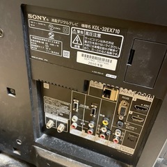 ソニーTV KDL-32EX710 2010 稼動品の画像