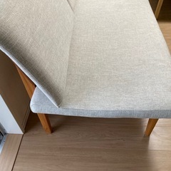 木のベンチソファー差し上げますの画像
