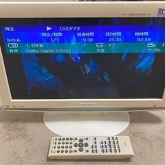 ORION 19インチ DVD内蔵テレビ LTD19V-EH3