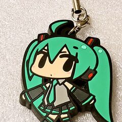 初音ミク ラバーキーホルダー